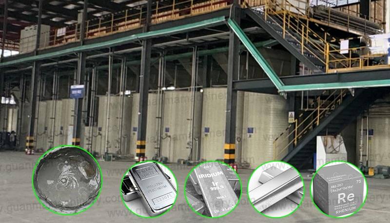 precious metal extraction from anode sludge Guanma