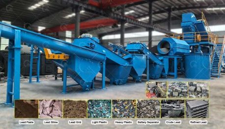 Automatic Lead Acid Battery Recycling Plant