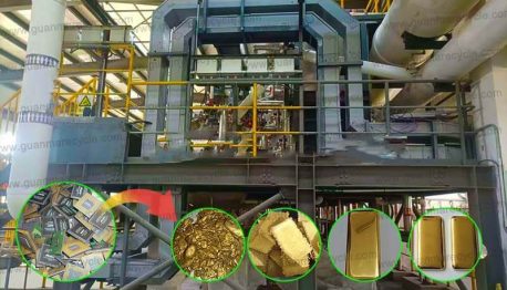 gold electrolytic machine