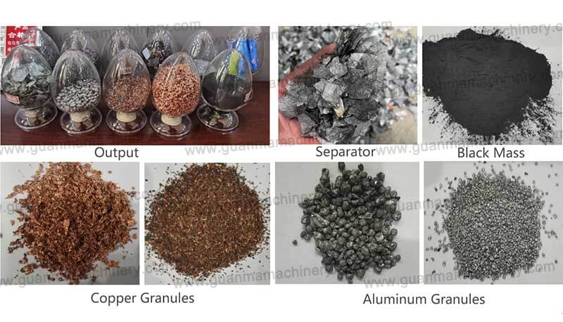 black mass aluminum copper and plastic black mass aluminum copper and plastic
