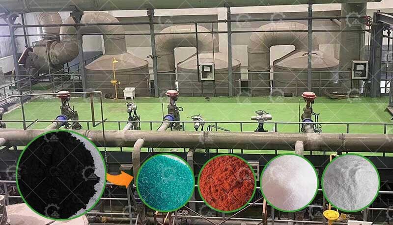 Black Mass Recycling Plant Setup