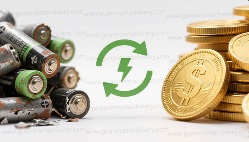 Lithium Battery Recycling Machine Price