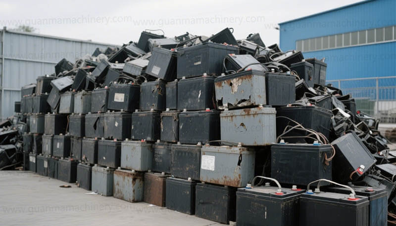 used lead acid battery