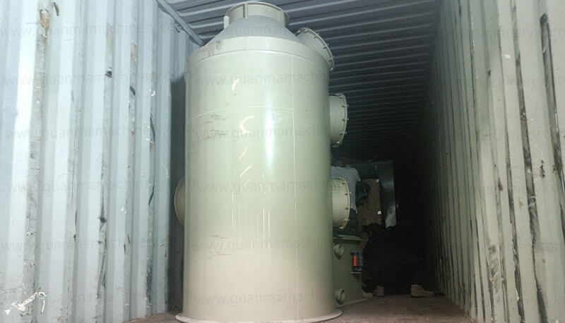 Delivery of hydrometallurgical equipment
