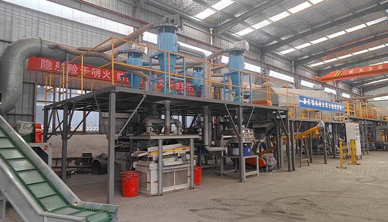 lithium ion battery recycling plant