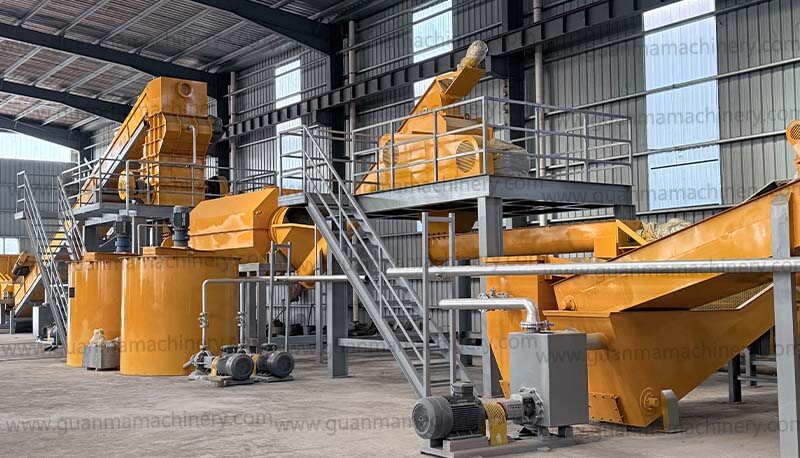 Eco-Friendly Lead Battery Crushing and Sorting Line