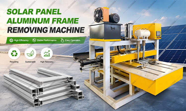 Solar Panel Aluminum Frame Removing Machine