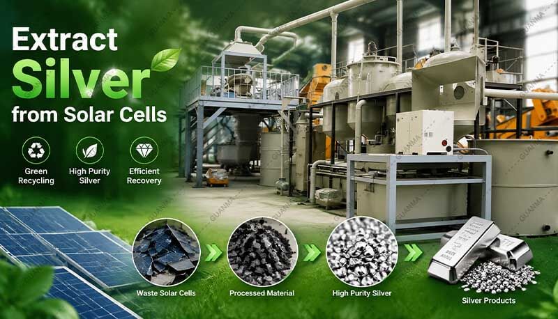 Extract Silver from Solar Cells