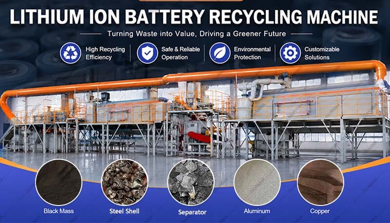 Lithium-Ion Battery (LIB) Recycling Facility