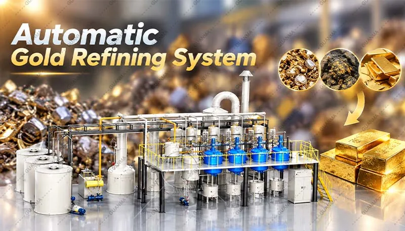 Automatic Gold Refining System for Jewellery Workshop