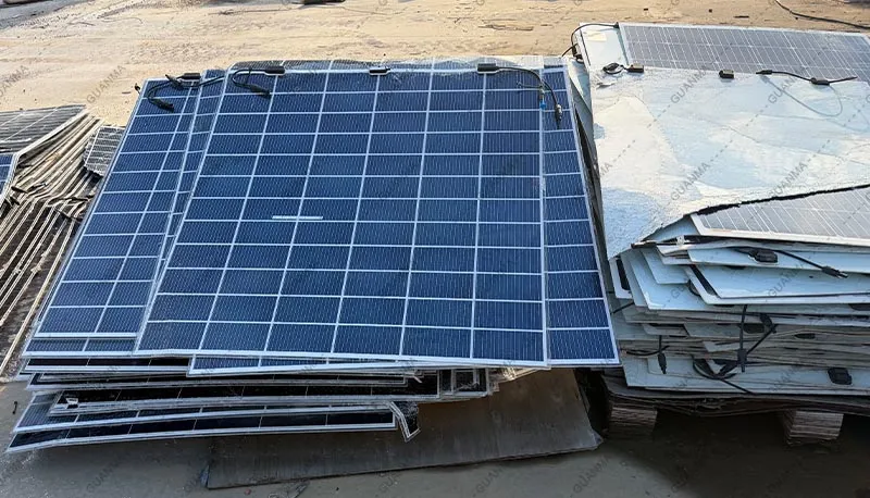 cracked and end-of-life PV modules
