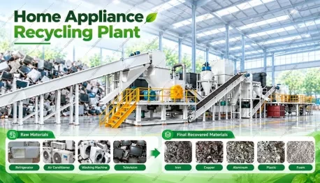 Home Appliance Recycling Plant