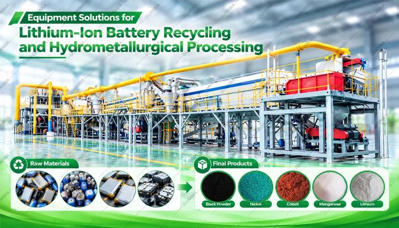 Lithium-Ion Battery Recycling and Hydrometallurgical Processing