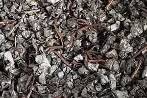 Nonferrous metal Recovered copper and aluminum from waste household appliances
